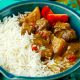 Rice and Curry Goat